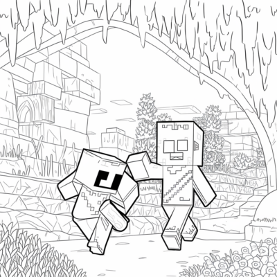 Minecraft – Exploration des grottes souterraines