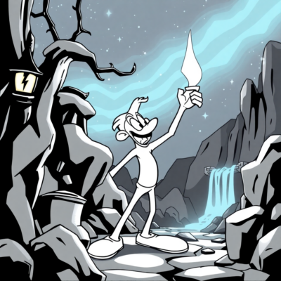 Coloriage : Rayman – Le pays magique avec musique et lumière