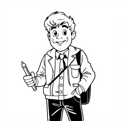 L’Académie du Monsieur Kleks Coloriages