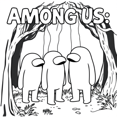 Coloriages Among Us à imprimer