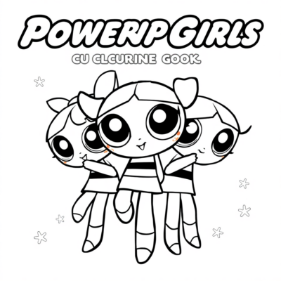 Les Powerpuff Girls Coloriage
