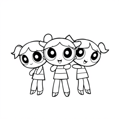 Powerpuff Girls Coloriages