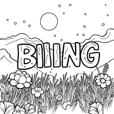 Bing Coloriages à Imprimer