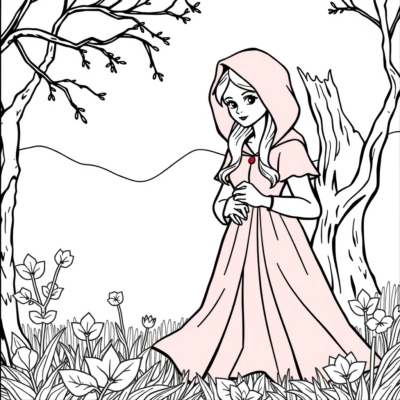 Petit Chaperon Rouge Coloriages