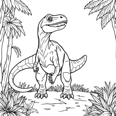 Colorier des dinosaures