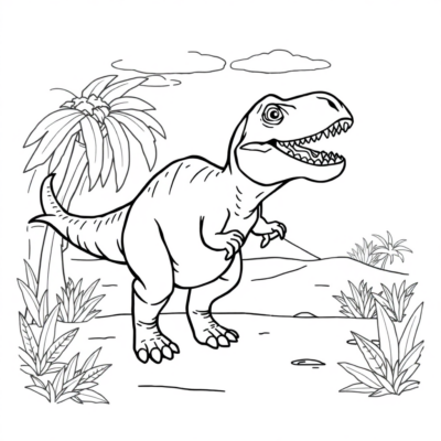 Livre de coloriage : dinosaures coloriages pour enfants à imprimer