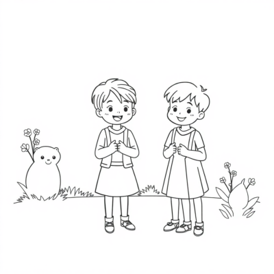 Livre de coloriage : bonnes manières pour enfants