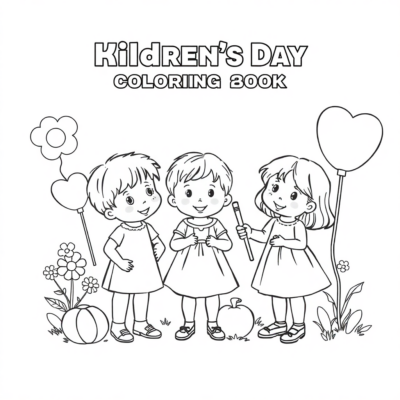 Colorie la Journée de l’Enfant