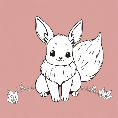Coloriage Eevee