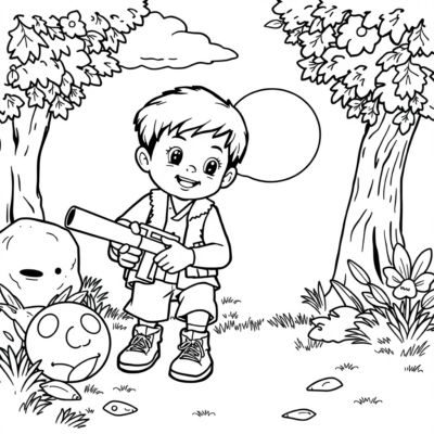 Coloriage : jeux pour les enfants de 3 ans
