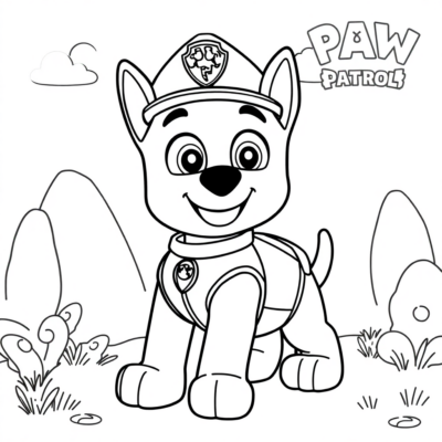 Livres à colorier : jeux pour enfants Paw Patrol