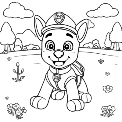 Livre de coloriage : jeux pour enfants, coloriages Pat’ Patrouille