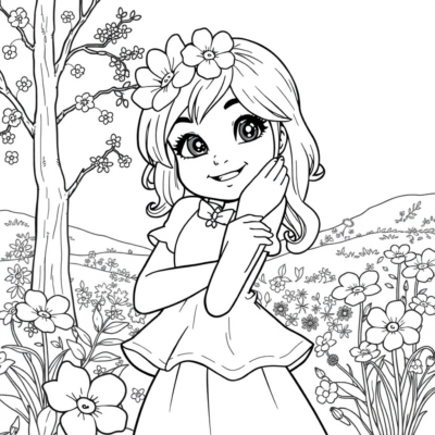 Coloriages : jeux Violetta coloriages