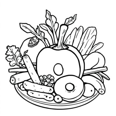 Colorier la nourriture