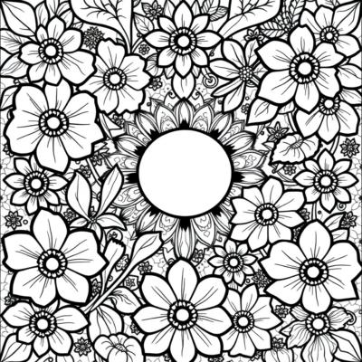 Livre de coloriage anti-stress pour adultes