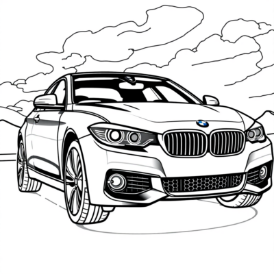 Coloriage BMW
