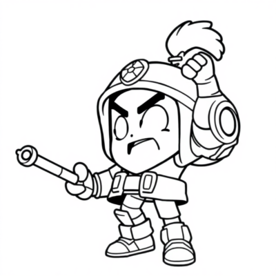 Coloriage: coloriage Brawl Stars