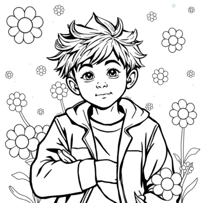 Livret de coloriage pour garçon