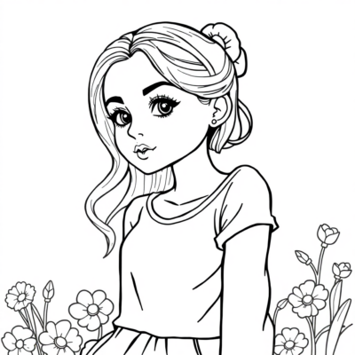 Livre de coloriage pour fille à imprimer