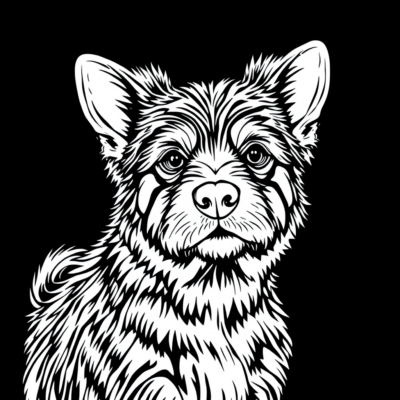 Livre de coloriage imprimable Chien