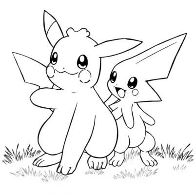 Coloriage à imprimer Pokemon