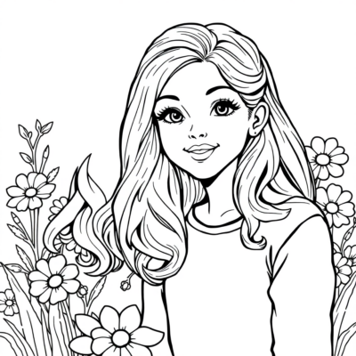 Livre de coloriage pour filles