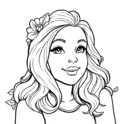 Livre de coloriage Genzie à imprimer