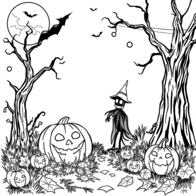 Atelier de coloriage Halloween pour enfants