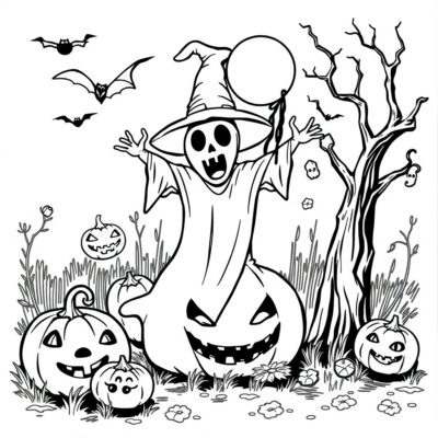 Livre de coloriage Halloween à imprimer