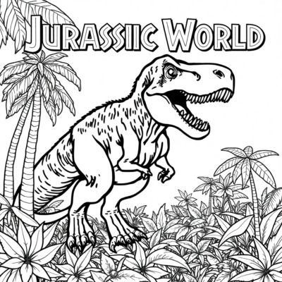 Colorier Jurassic World