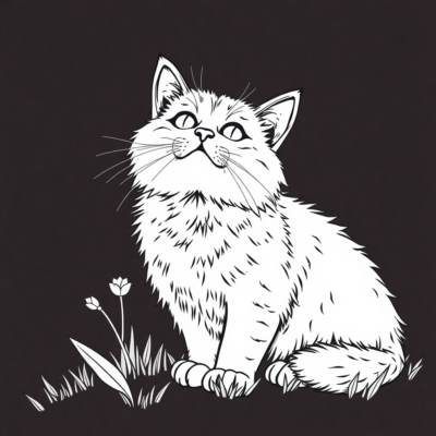 Chatons mignons : coloriages pour enfants