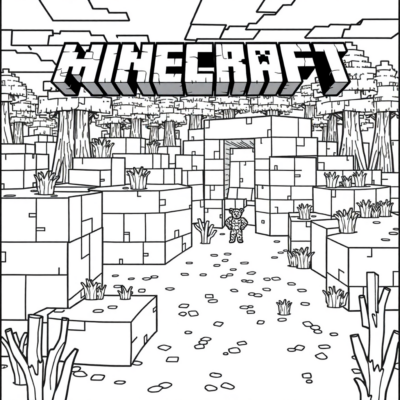 coloriage Minecraft