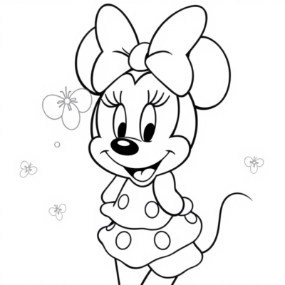 Colorier Minnie