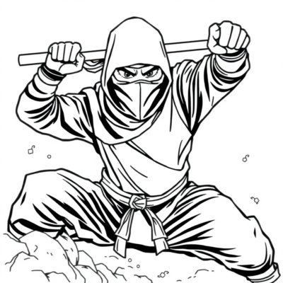 Dessin de Ninja