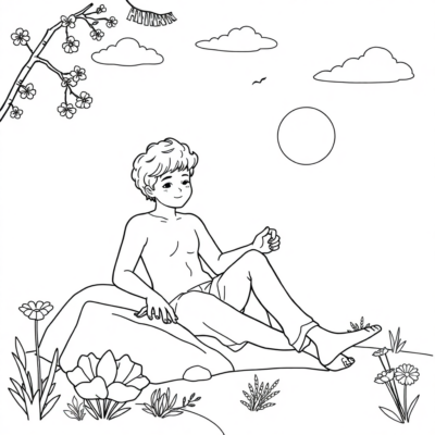Livre de coloriage : coloriage relaxant pour les enfants