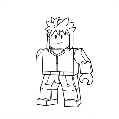 Livre de coloriage Roblox