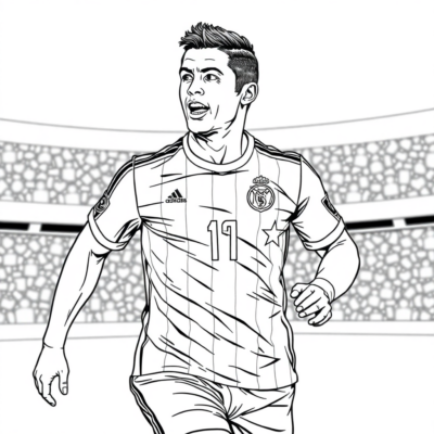 Coloriage Ronaldo