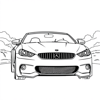Coloriage de Voiture