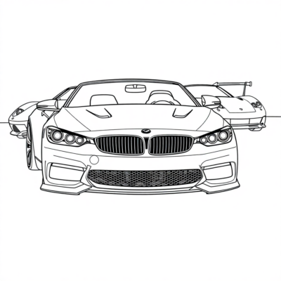 Colorier Voitures de Sport