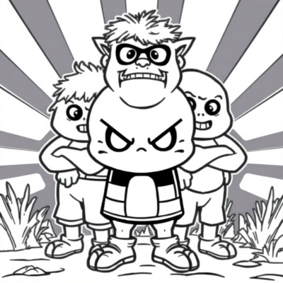 Coloriage Stumble Guys