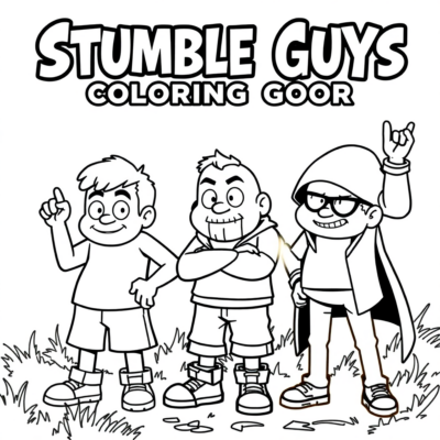 Coloriage : coloriage Stumble Guys