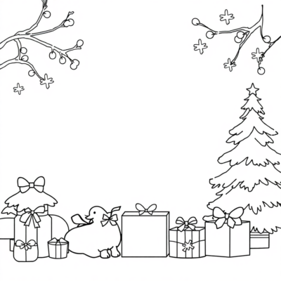 Carnet de coloriage de Noël pour enfants
