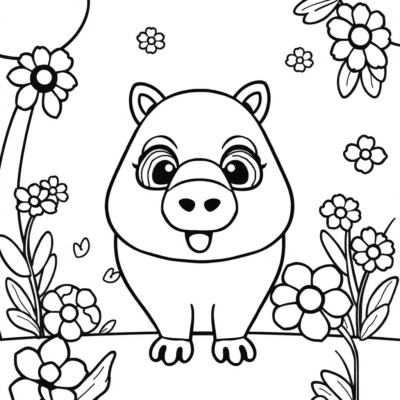 Coloriage Toca Boca à Imprimer