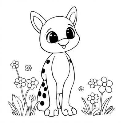 Livre de coloriage : coloriage de printemps pour enfants
