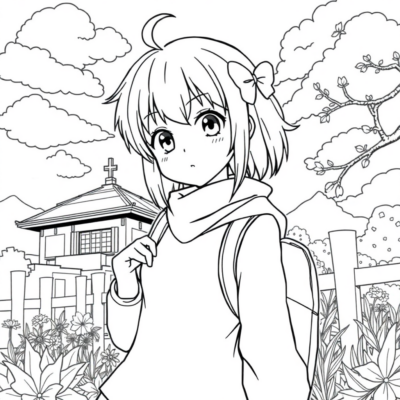 Colorier: coloriages anime
