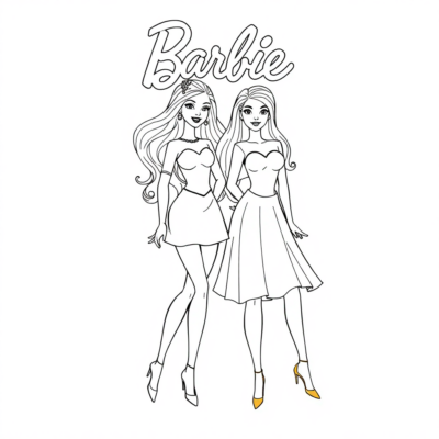 Colorier Barbie et ses sœurs