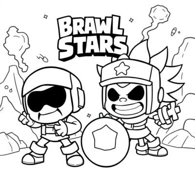 Coloriages Brawl Stars
