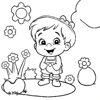 Coloriages pour les enfants de 2 ans