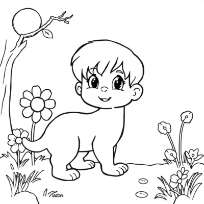 Coloriages ludiques pour enfants de 5 ans
