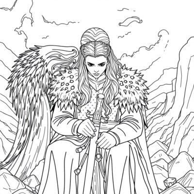 Colorier: coloriages pour adultes – Game of Thrones